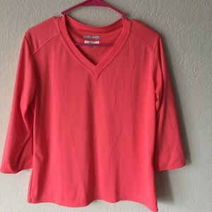 Columbia Omni Shade sun protection shirt.